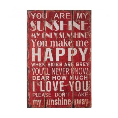 Premier Wall Plaque - You Are My Sunshine