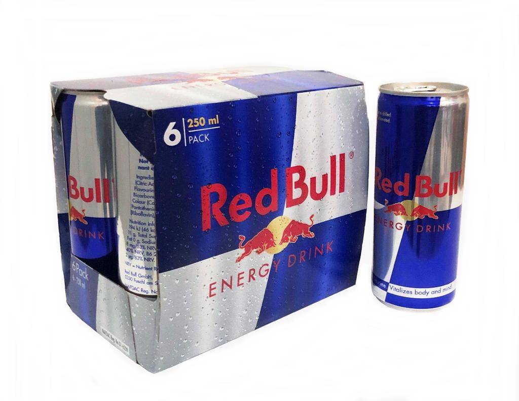 Red Bull Energy Drink 25 cl x6