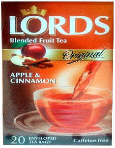 Lords Blended Fruit Tea Original Apple & Cinnamon 40 g x20