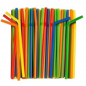 Smoothie Straws x100