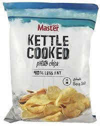 Master Kettle Cooked Potato Chips Sea Salt 90 g