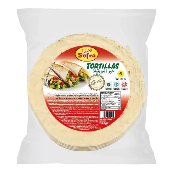 Sofra Tortilla Wrap 378 g x6