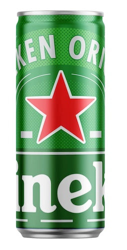 Heineken Lager Beer Can 33 cl x12