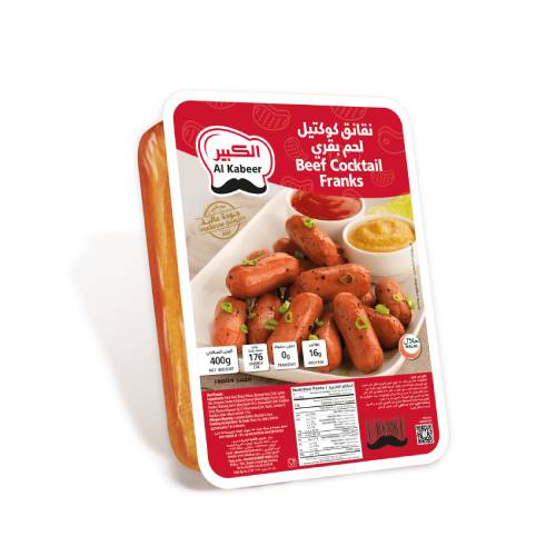 Al Kabeer Beef Cocktail Franks 400 g