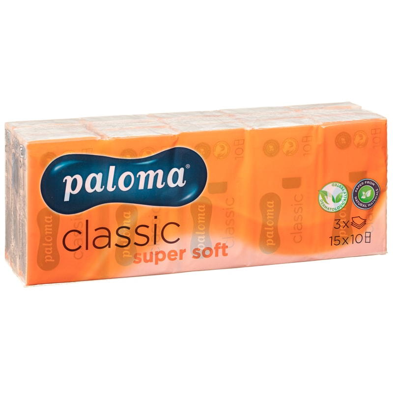 Paloma Pocket Tissues 10 Sheets x10