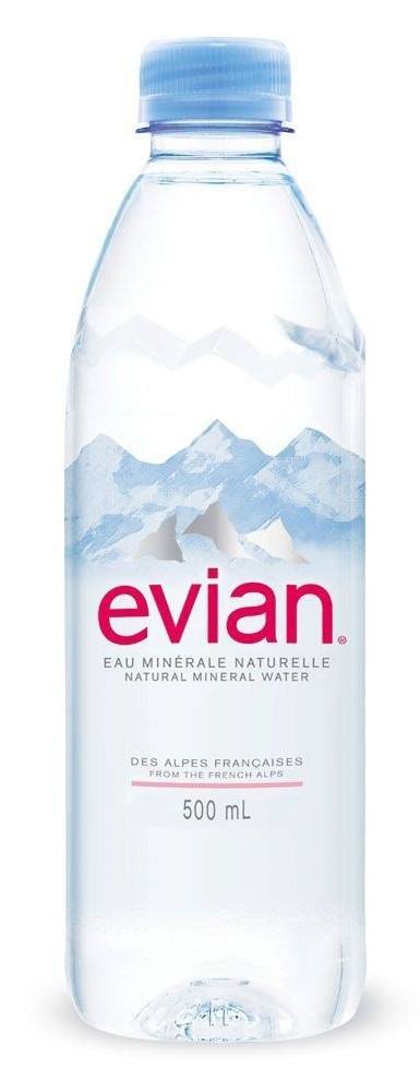 Evian Natural Mineral Water 50 cl