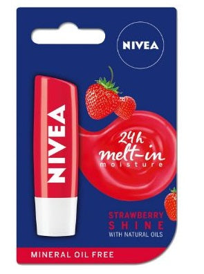 Nivea Lip Care Strawberry Shine 5.5 ml