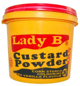 Lady B Custard Powder Vanilla 2 kg x4