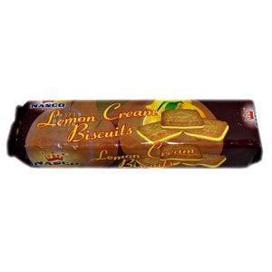 Nasco Cream Biscuits Lemon 150 g x30