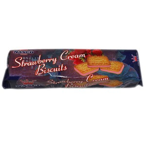 Nasco Cream Biscuits Strawberry 150 g x30