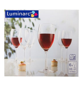 Luminarc Raindrop Wine Glass H5702 35 cl x6