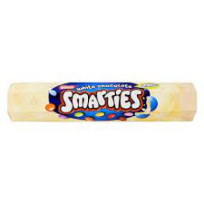 Smarties White Chocolate Tube 120 g