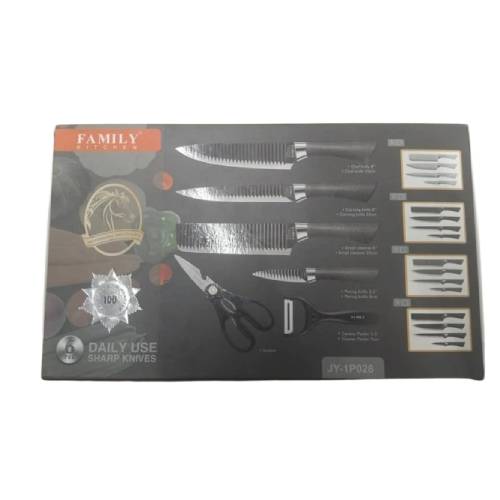 Mofako Knife Set + Stand x6
