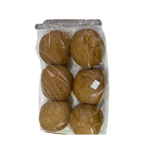 Candy Burger Buns - Seeded x6