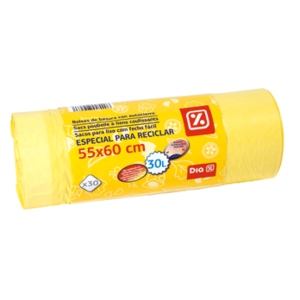 Dia Bin Bag 30 L x30 - Yellow