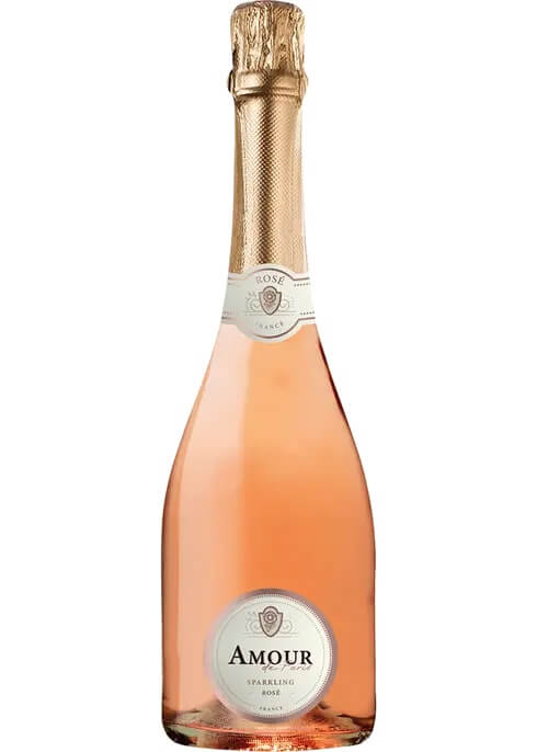 Amour De Paris Vin Mousseux Rose Sparkling Wine 75 cl