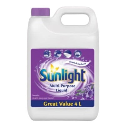Sunlight Multi-Purpose Washing Liquid Lavender 4 L
