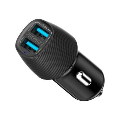 Promate Charger Voltrip-Duo Black