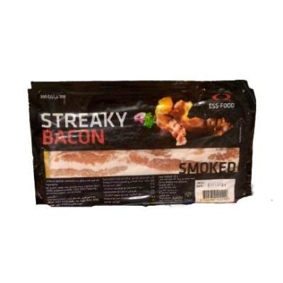 ESS Food Smoked Streaky Bacon 200 g