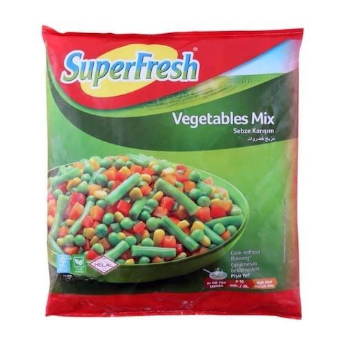 Superfresh Garnish Peas, Carrot, Corn 450 g