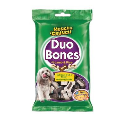 Munch & Crunch Snacks Duo Bones Lamb & Rice 140 g
