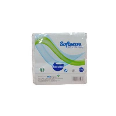 Softwave Jumbo Serviettes 1 Ply 50 Sheets