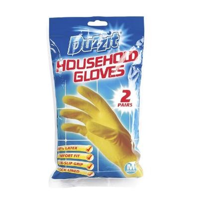 Duzzit Household Gloves 2 Pairs Medium Dzt1029A