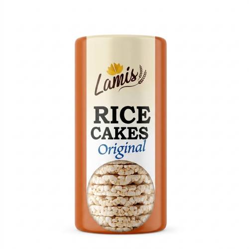 Lamis Rice Cakes Original 120 g x18