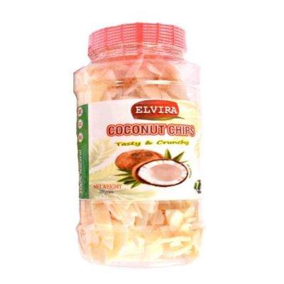 Elvira Coconut Chips Brown 300 g