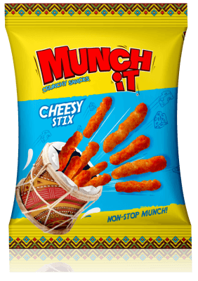 Munch It Crunchy Snacks Cheesy Stix 40.2 g