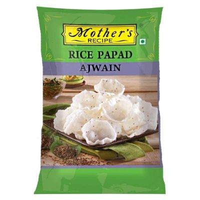 Mother's Recipe Ajwain Rice Papad 70 g