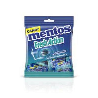 Mentos Fresh Action Menthol Candy 102 g x30