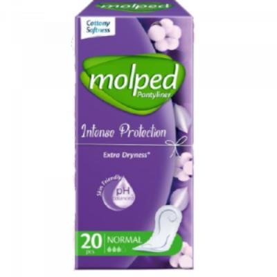 Molped Intense Protection Extra Dryness Pantyliner Normal x20