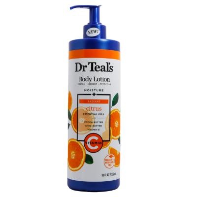 Dr Teal's Radiant Citrus Moisture Body Lotion 532 ml