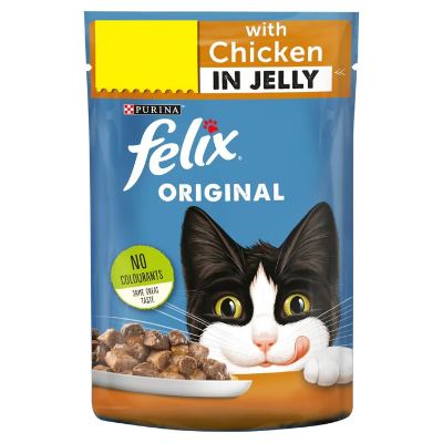 Felix Original With Chicken In Jelly 100 g