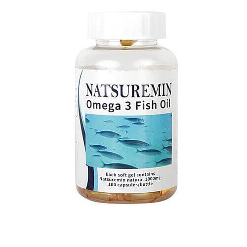 Natsuremin Omega 3 Fish Oil 1000 mg 100 Soft Gels