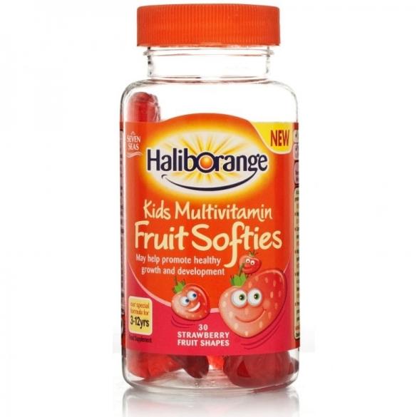 Haliborange Multivitamin Fruit Softies 30 Chewables