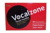 Vocalzone Throat Pastilles 24 Tablets