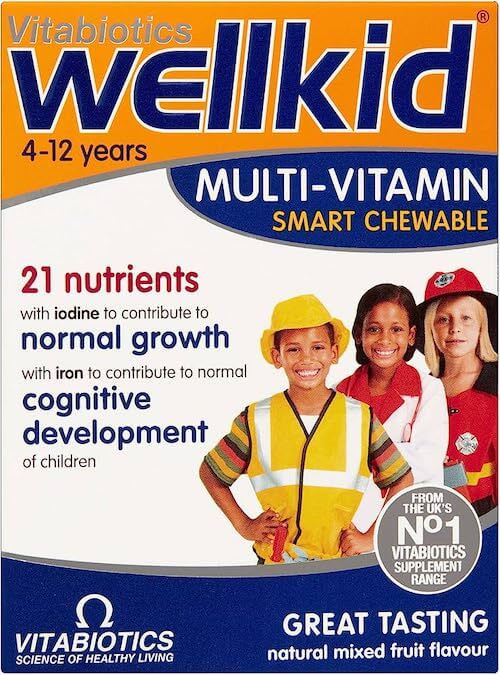 WellKid Multi-Vitamin Smart Chewable 4-12 Years 30 Tablets
