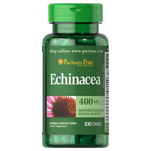 Puritan's Pride Echinacea 400 mg 100 Capsules