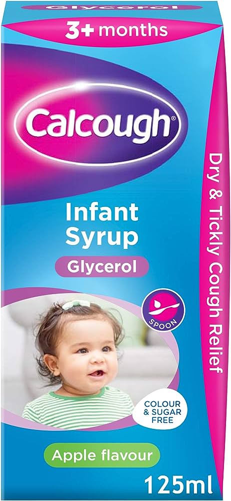 CalCough Infant Syrup Glycerol Sugar-Free 3+ Months 125 ml