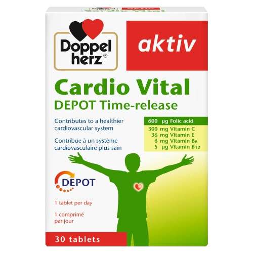Doppelherz Cardio Vital DEPOT Time Release 30 Tablets