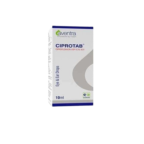 Ciprotab Eye & Ear Drops 10 ml