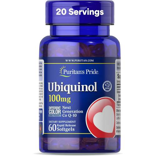 Puritan's Pride Ubiquinol 60 Soft Gels