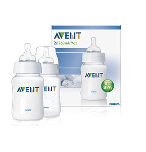 Avent Air Flex Bottles Classic 260 ml x2