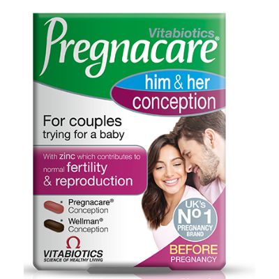 Pregnacare His & Her Conception 60 Tablets