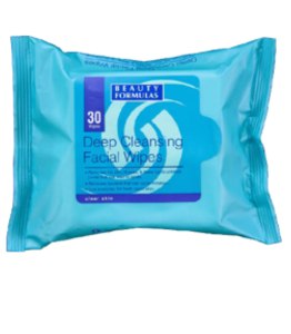 Beauty Formulas Deep Cleansing Facial Wipes x30
