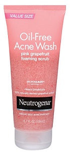 Neutrogena Oil-Free Acne Wash Pink Grapefruit Foaming Scrub 125 ml