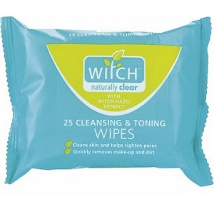 Witch Cleansing & Toning Wipes x25
