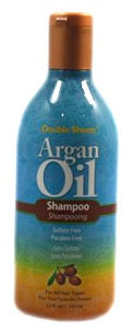 Double Sheen Argan Oil Shampoo All Hair Types 355 ml